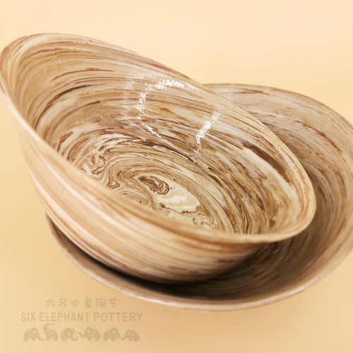 A63 【绞胎】古法拉坯
【Marble】Wheel Throwing | Six Trees Art & Pottery